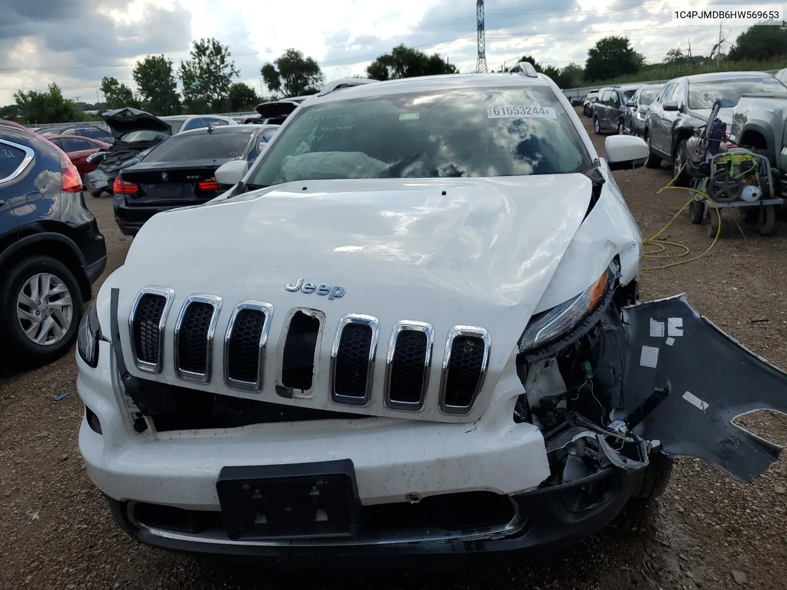 1C4PJMDB6HW569653 2017 Jeep Cherokee Limited