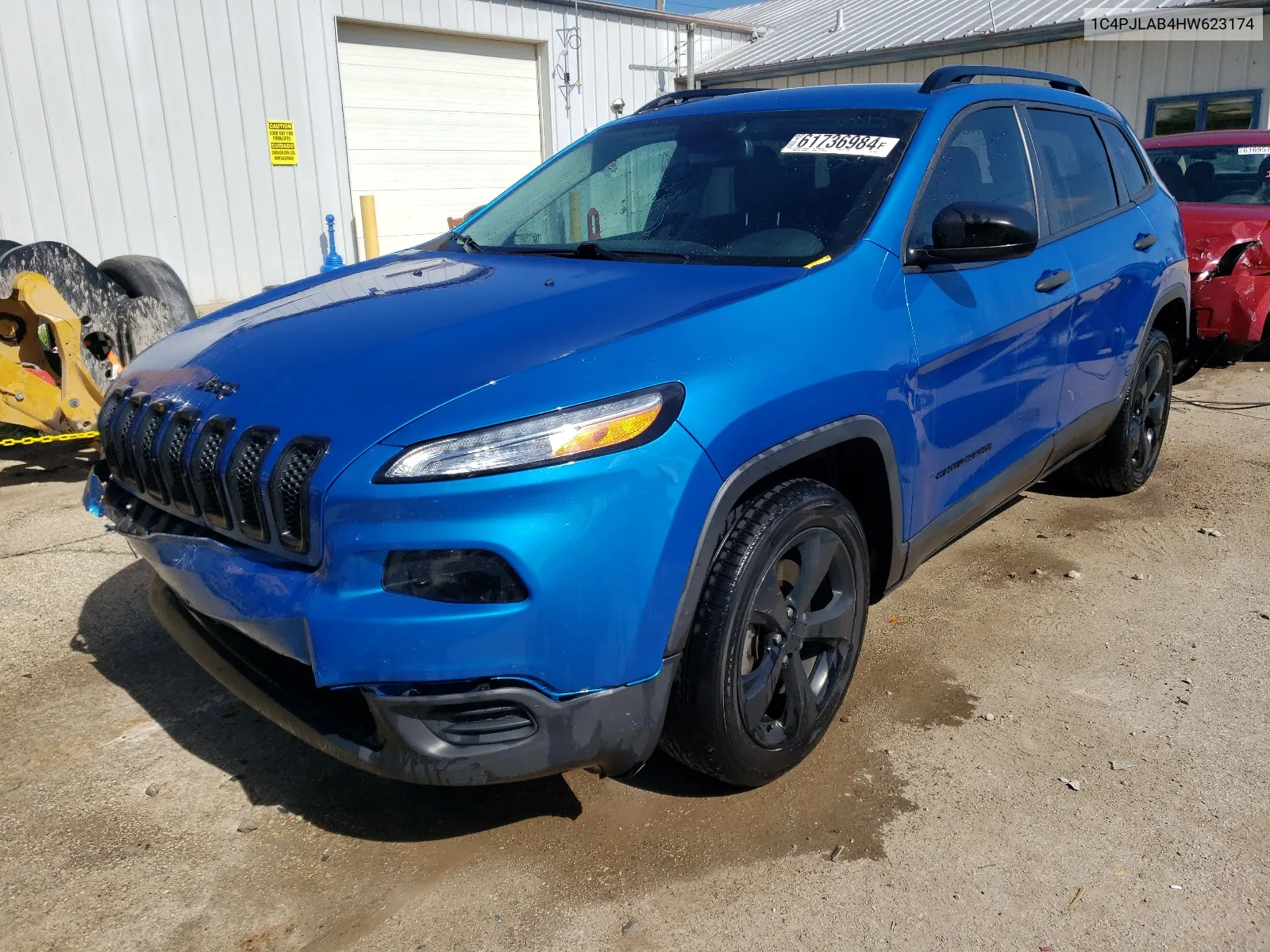 2017 Jeep Cherokee Sport VIN: 1C4PJLAB4HW623174 Lot: 61736984