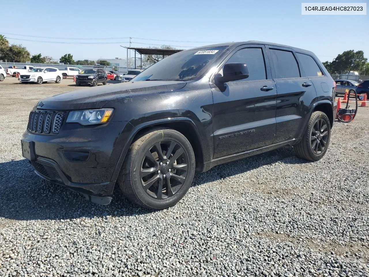 2017 Jeep Grand Cherokee Laredo VIN: 1C4RJEAG4HC827023 Lot: 62081834