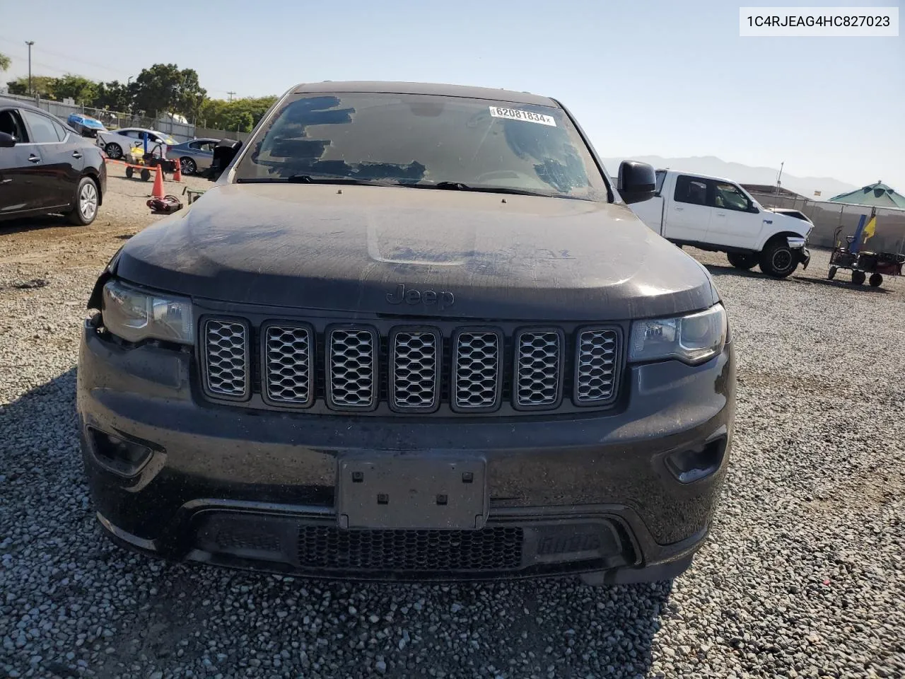 1C4RJEAG4HC827023 2017 Jeep Grand Cherokee Laredo