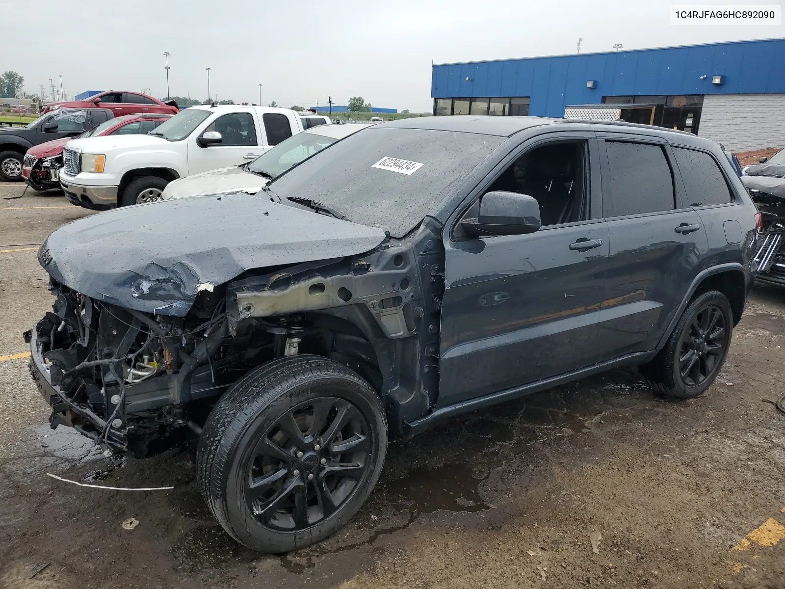 1C4RJFAG6HC892090 2017 Jeep Grand Cherokee Laredo