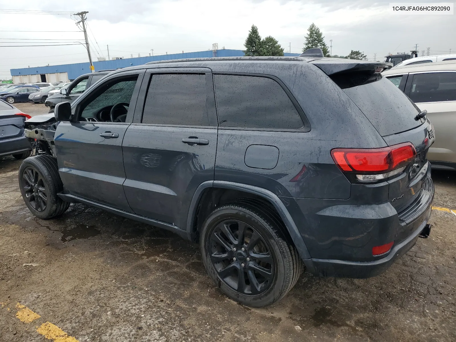 1C4RJFAG6HC892090 2017 Jeep Grand Cherokee Laredo