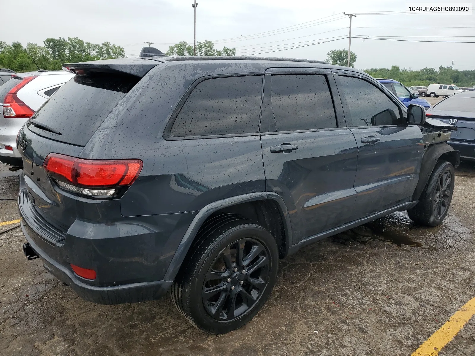 2017 Jeep Grand Cherokee Laredo VIN: 1C4RJFAG6HC892090 Lot: 62294434