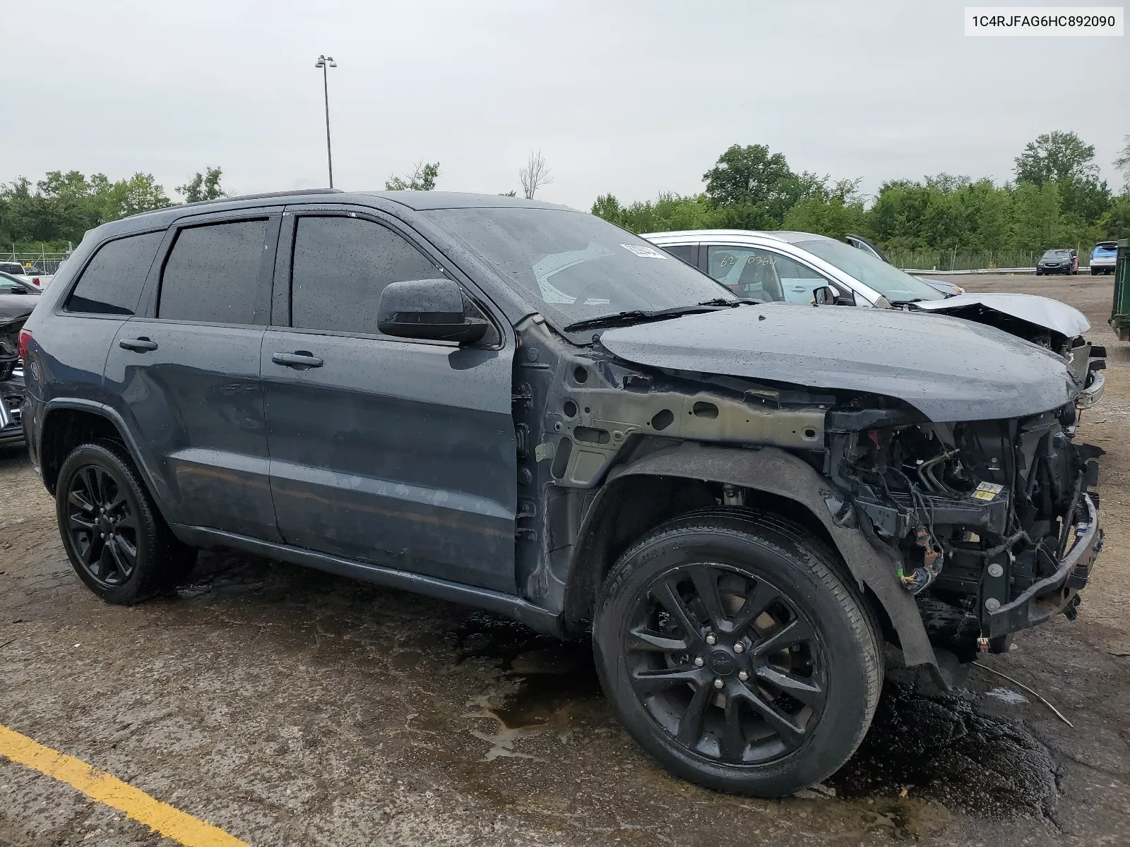 2017 Jeep Grand Cherokee Laredo VIN: 1C4RJFAG6HC892090 Lot: 62294434