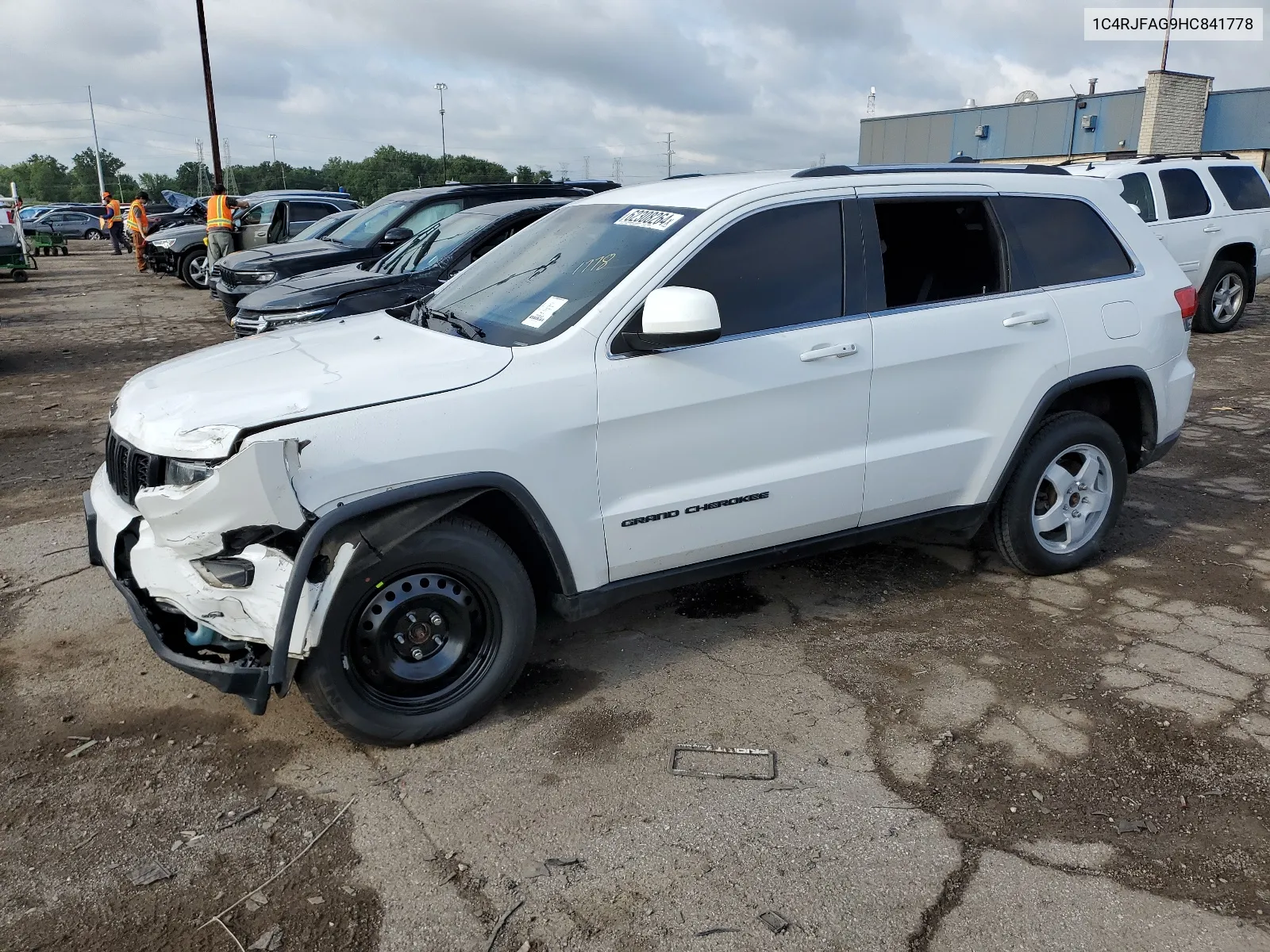 1C4RJFAG9HC841778 2017 Jeep Grand Cherokee Laredo