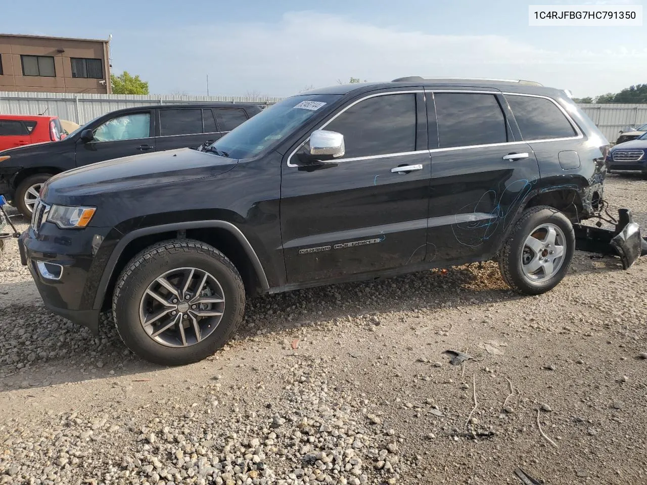 2017 Jeep Grand Cherokee Limited VIN: 1C4RJFBG7HC791350 Lot: 62463144