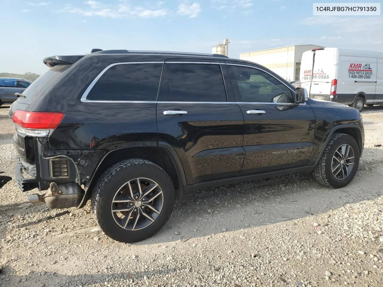 2017 Jeep Grand Cherokee Limited VIN: 1C4RJFBG7HC791350 Lot: 62463144