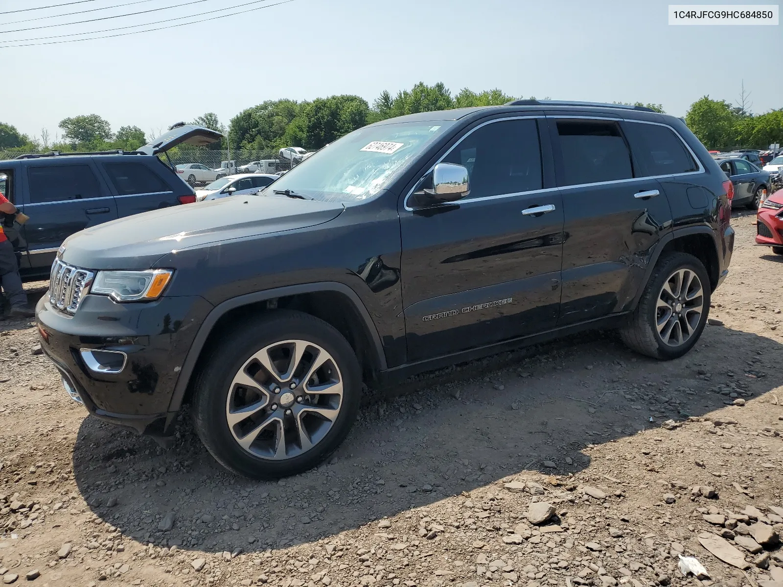 2017 Jeep Grand Cherokee Overland VIN: 1C4RJFCG9HC684850 Lot: 62746974