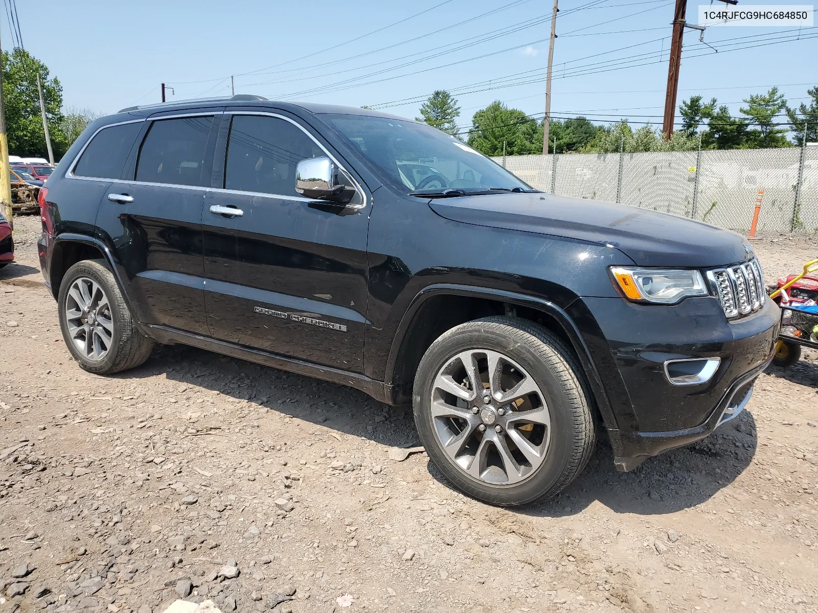 2017 Jeep Grand Cherokee Overland VIN: 1C4RJFCG9HC684850 Lot: 62746974