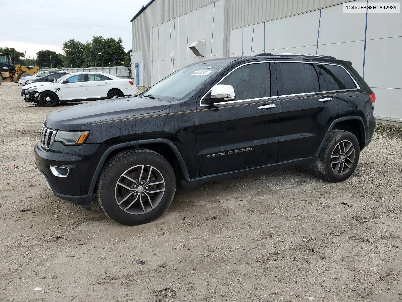 2017 Jeep Grand Cherokee Limited VIN: 1C4RJEBG8HC892939 Lot: 62768724