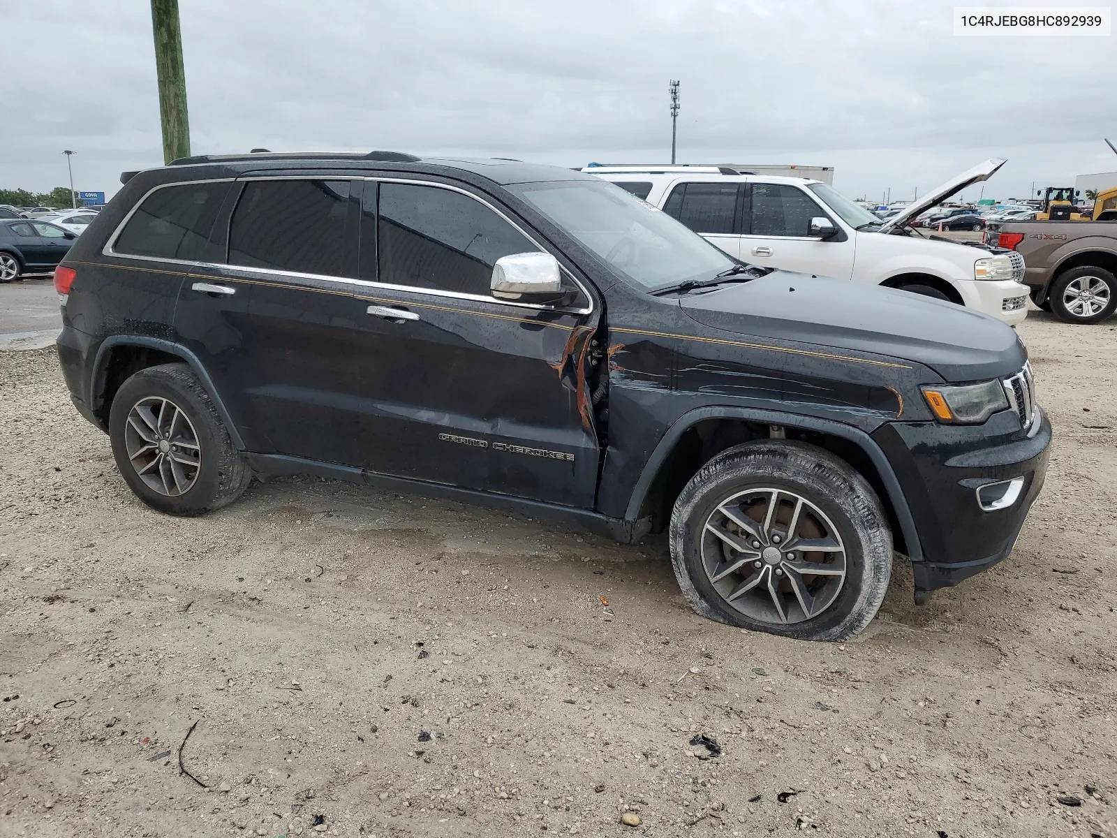 1C4RJEBG8HC892939 2017 Jeep Grand Cherokee Limited