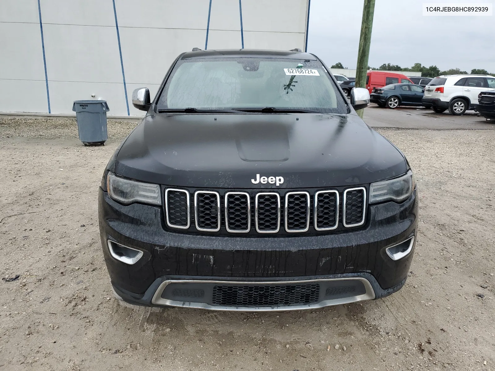 1C4RJEBG8HC892939 2017 Jeep Grand Cherokee Limited