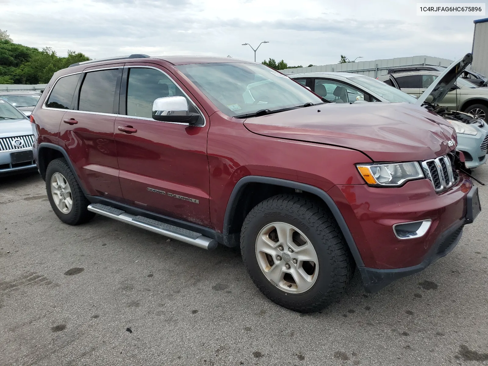 2017 Jeep Grand Cherokee Laredo VIN: 1C4RJFAG6HC675896 Lot: 63028444