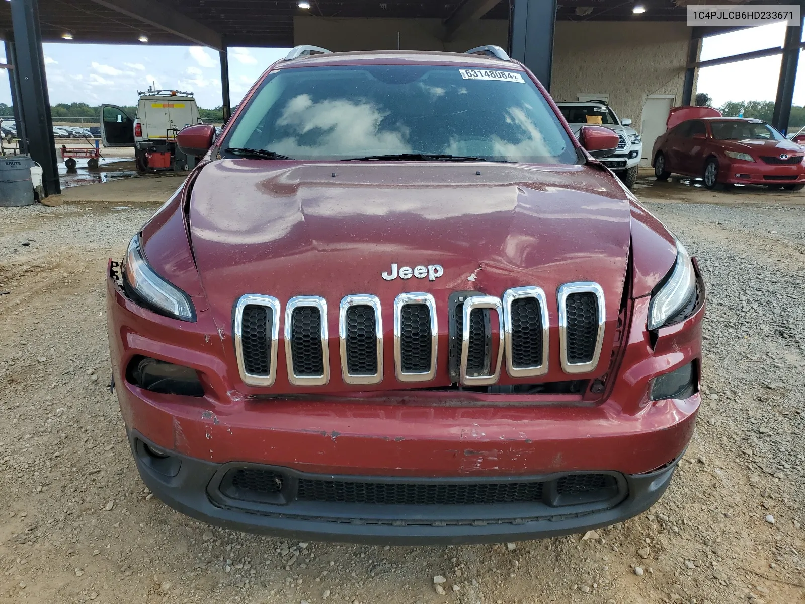 1C4PJLCB6HD233671 2017 Jeep Cherokee Latitude