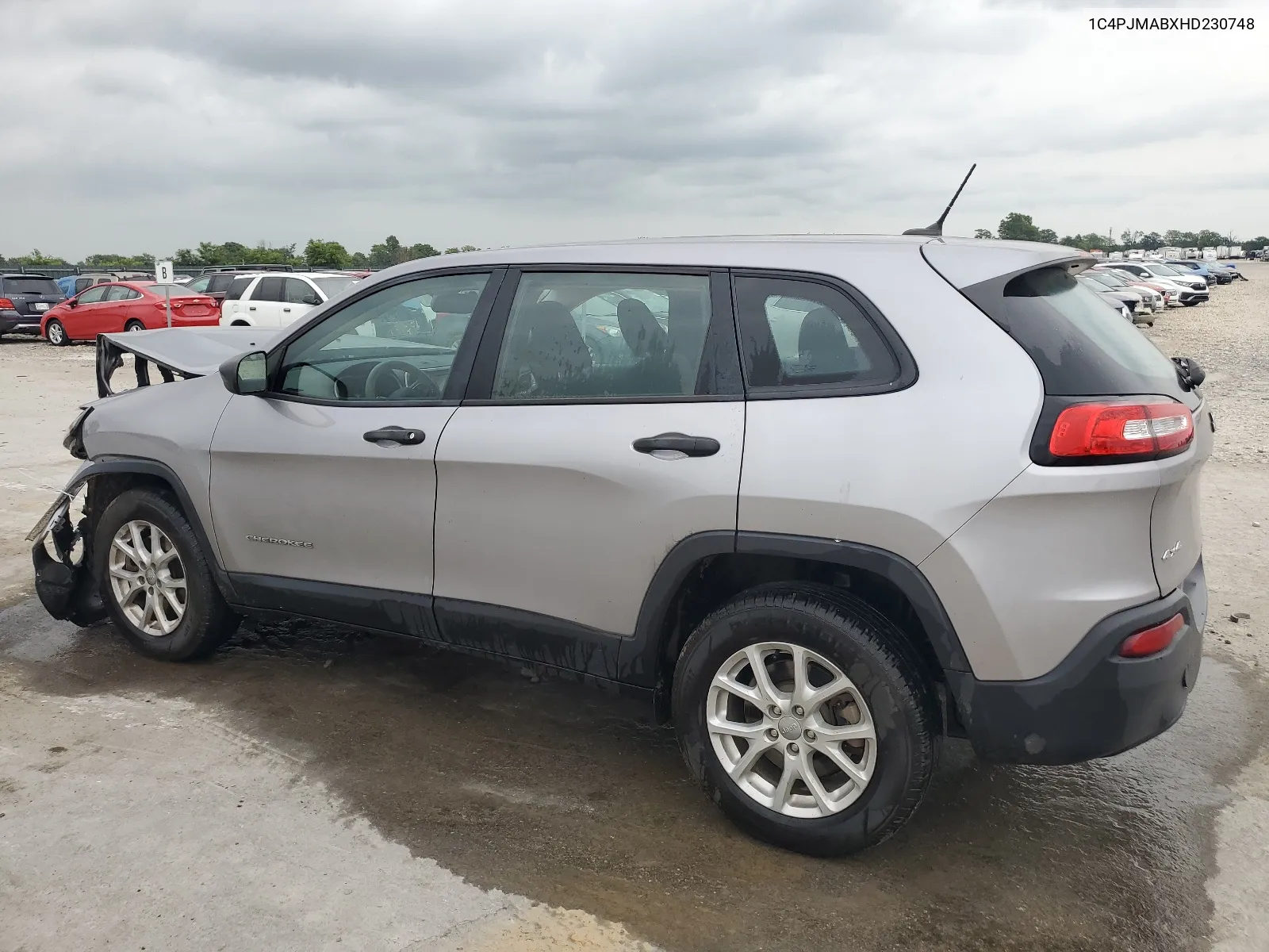 2017 Jeep Cherokee Sport VIN: 1C4PJMABXHD230748 Lot: 63207964