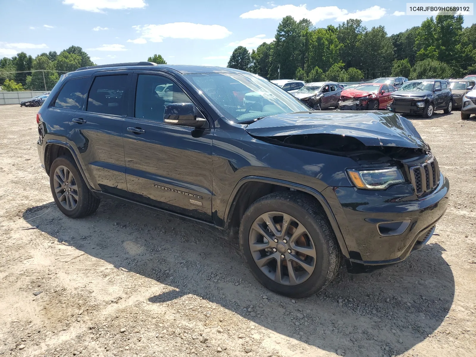 2017 Jeep Grand Cherokee Limited VIN: 1C4RJFBG9HC689192 Lot: 63660254