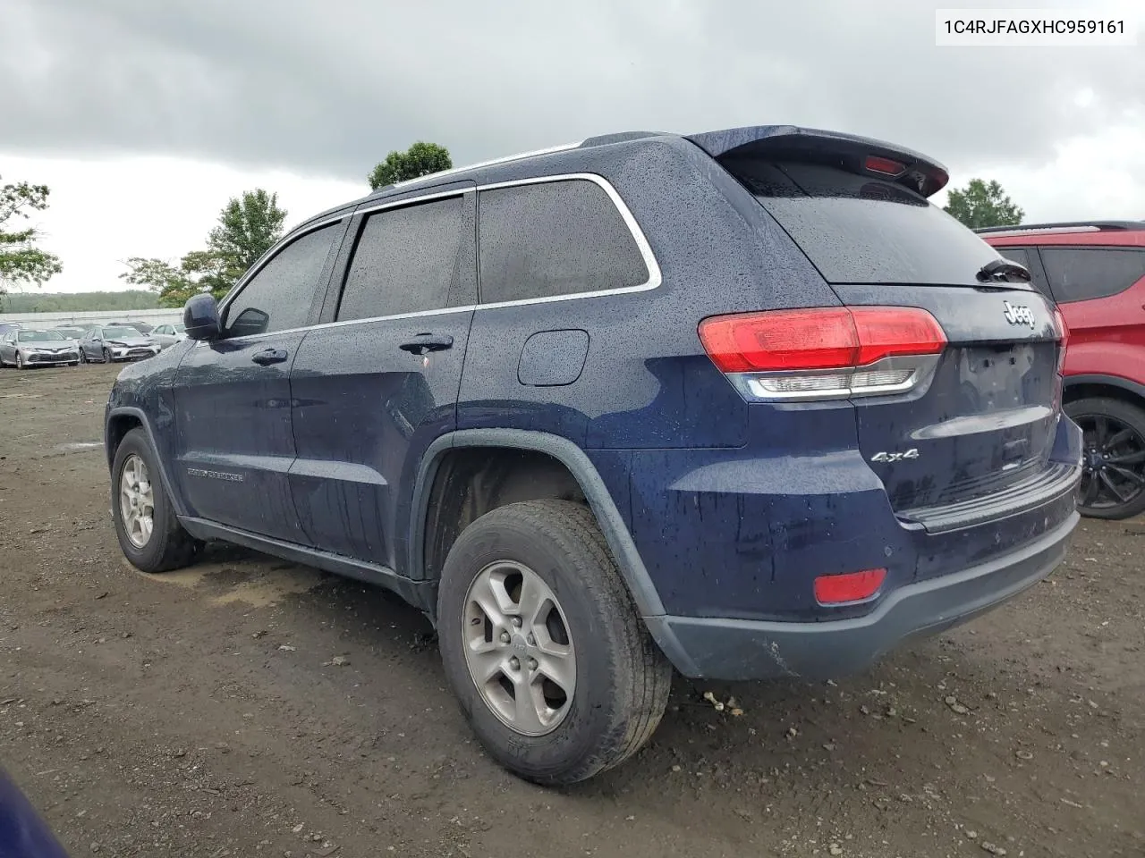 1C4RJFAGXHC959161 2017 Jeep Grand Cherokee Laredo