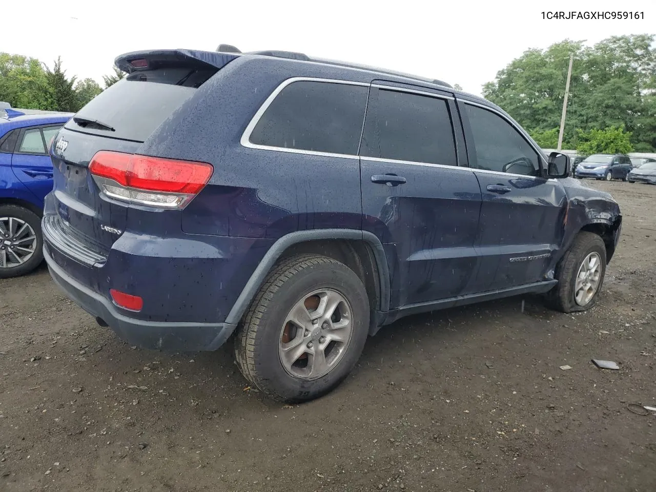 1C4RJFAGXHC959161 2017 Jeep Grand Cherokee Laredo