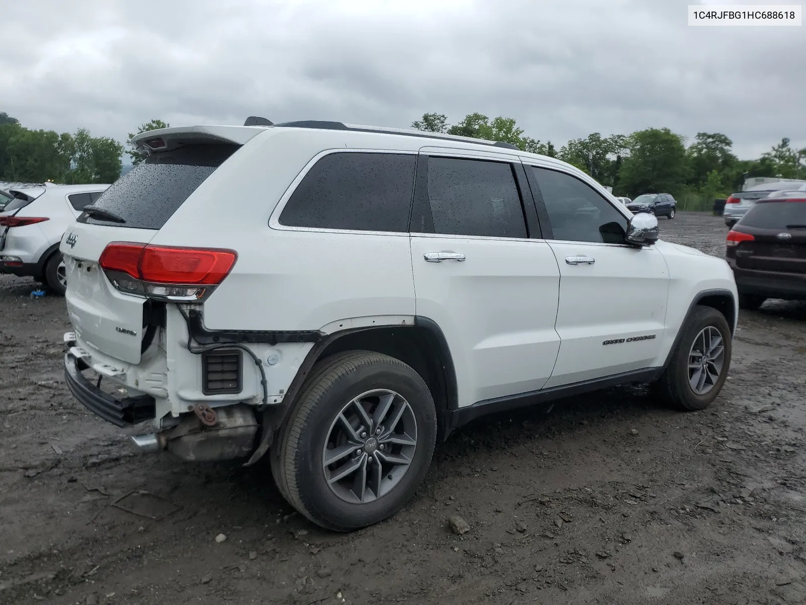 2017 Jeep Grand Cherokee Limited VIN: 1C4RJFBG1HC688618 Lot: 64013874