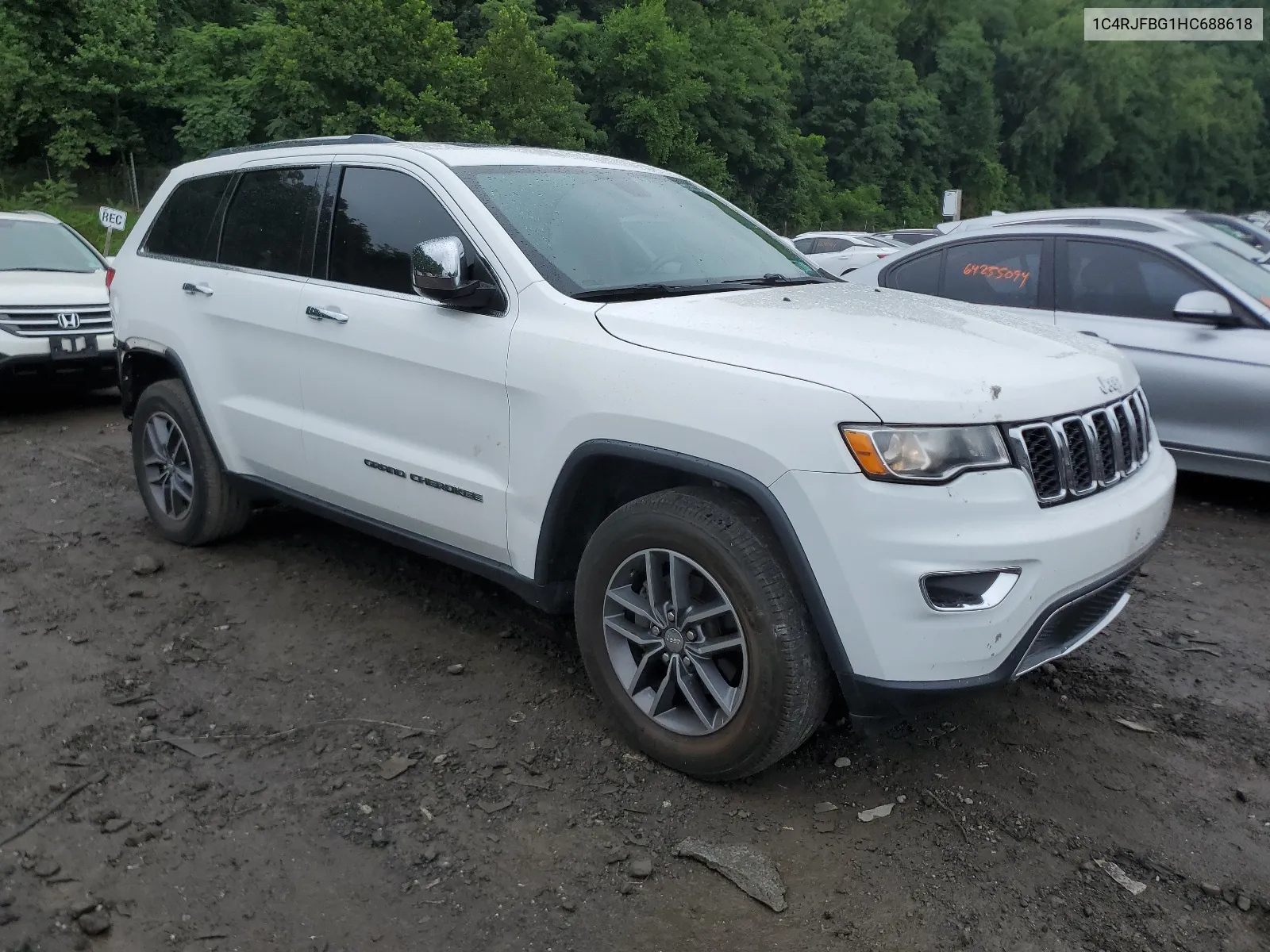 2017 Jeep Grand Cherokee Limited VIN: 1C4RJFBG1HC688618 Lot: 64013874