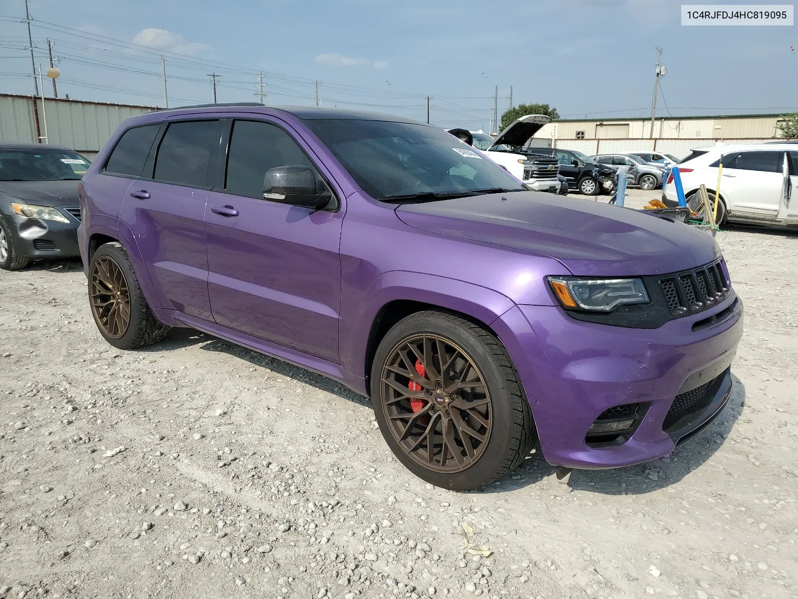 2017 Jeep Grand Cherokee Srt-8 VIN: 1C4RJFDJ4HC819095 Lot: 64066494