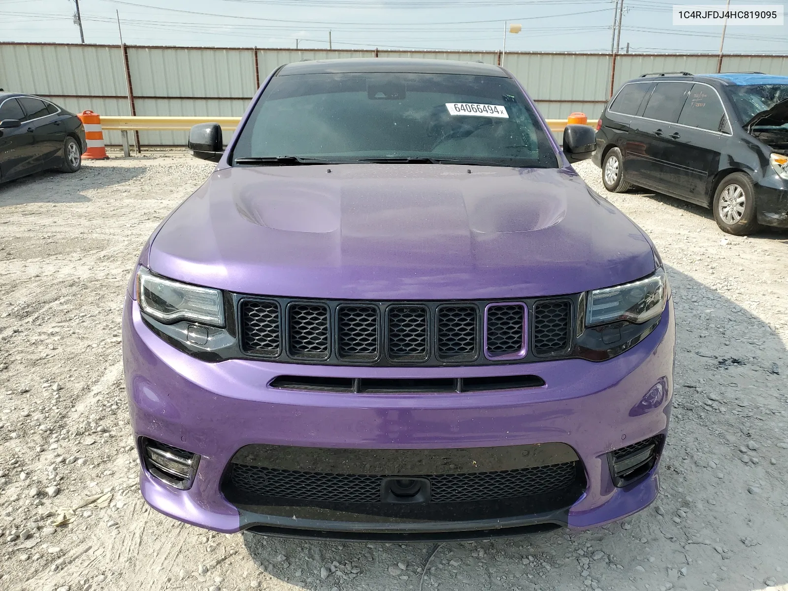 2017 Jeep Grand Cherokee Srt-8 VIN: 1C4RJFDJ4HC819095 Lot: 64066494