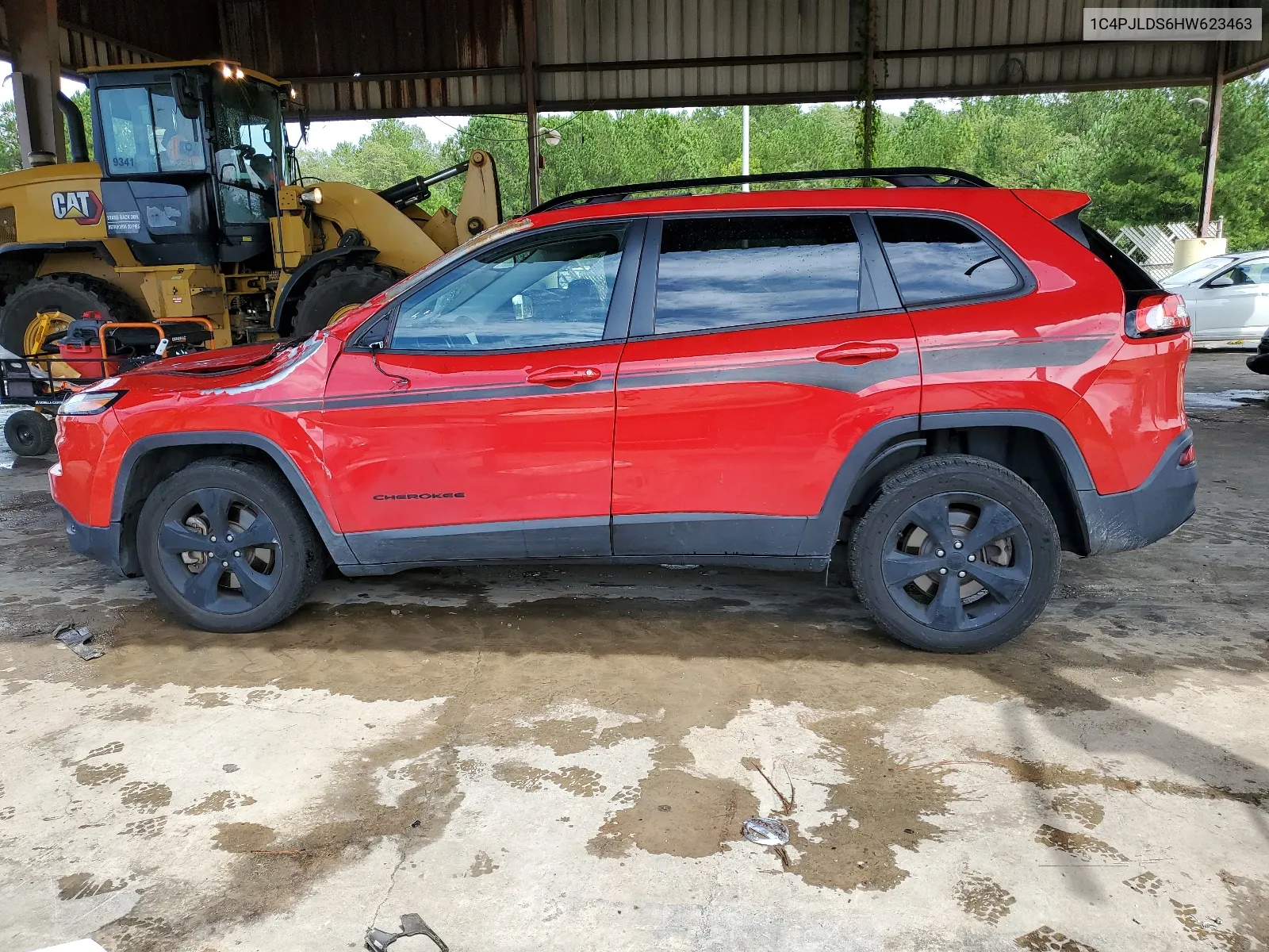 1C4PJLDS6HW623463 2017 Jeep Cherokee Limited