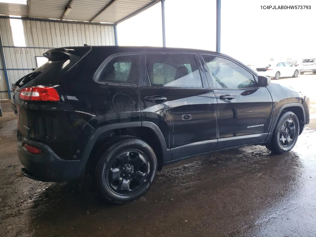 1C4PJLAB0HW573793 2017 Jeep Cherokee Sport