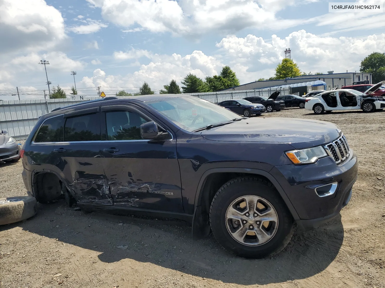 2017 Jeep Grand Cherokee Laredo VIN: 1C4RJFAG1HC962174 Lot: 64784544