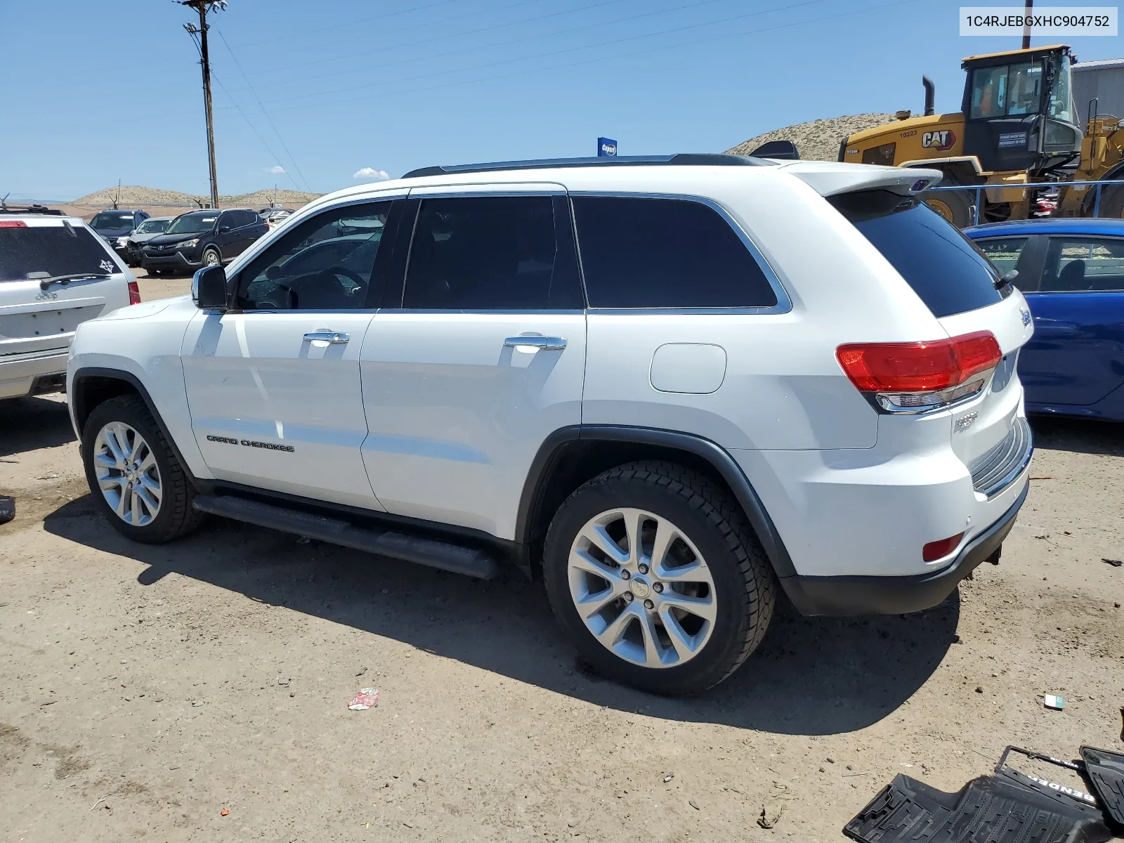 2017 Jeep Grand Cherokee Limited VIN: 1C4RJEBGXHC904752 Lot: 64979724