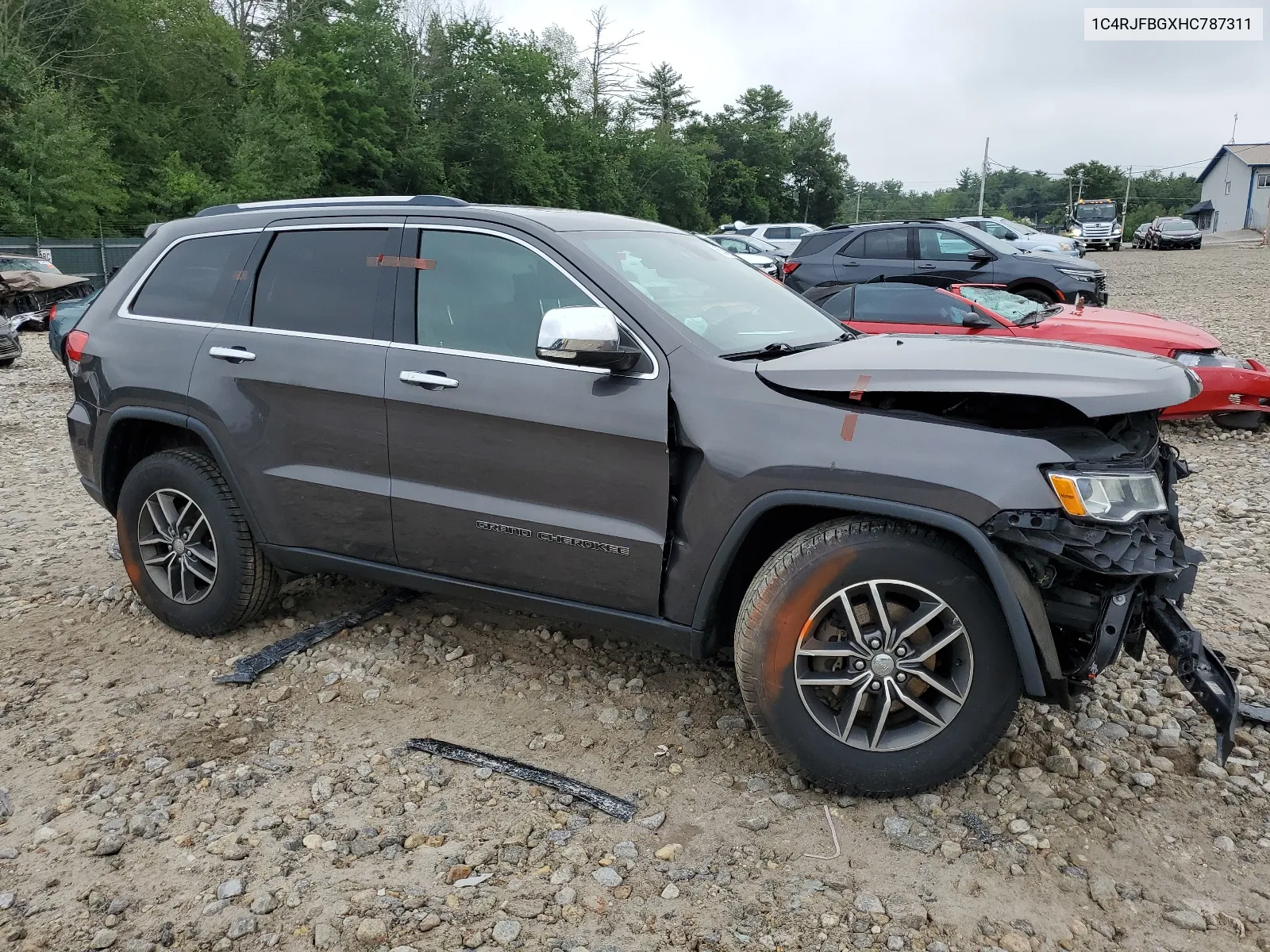 2017 Jeep Grand Cherokee Limited VIN: 1C4RJFBGXHC787311 Lot: 65042204