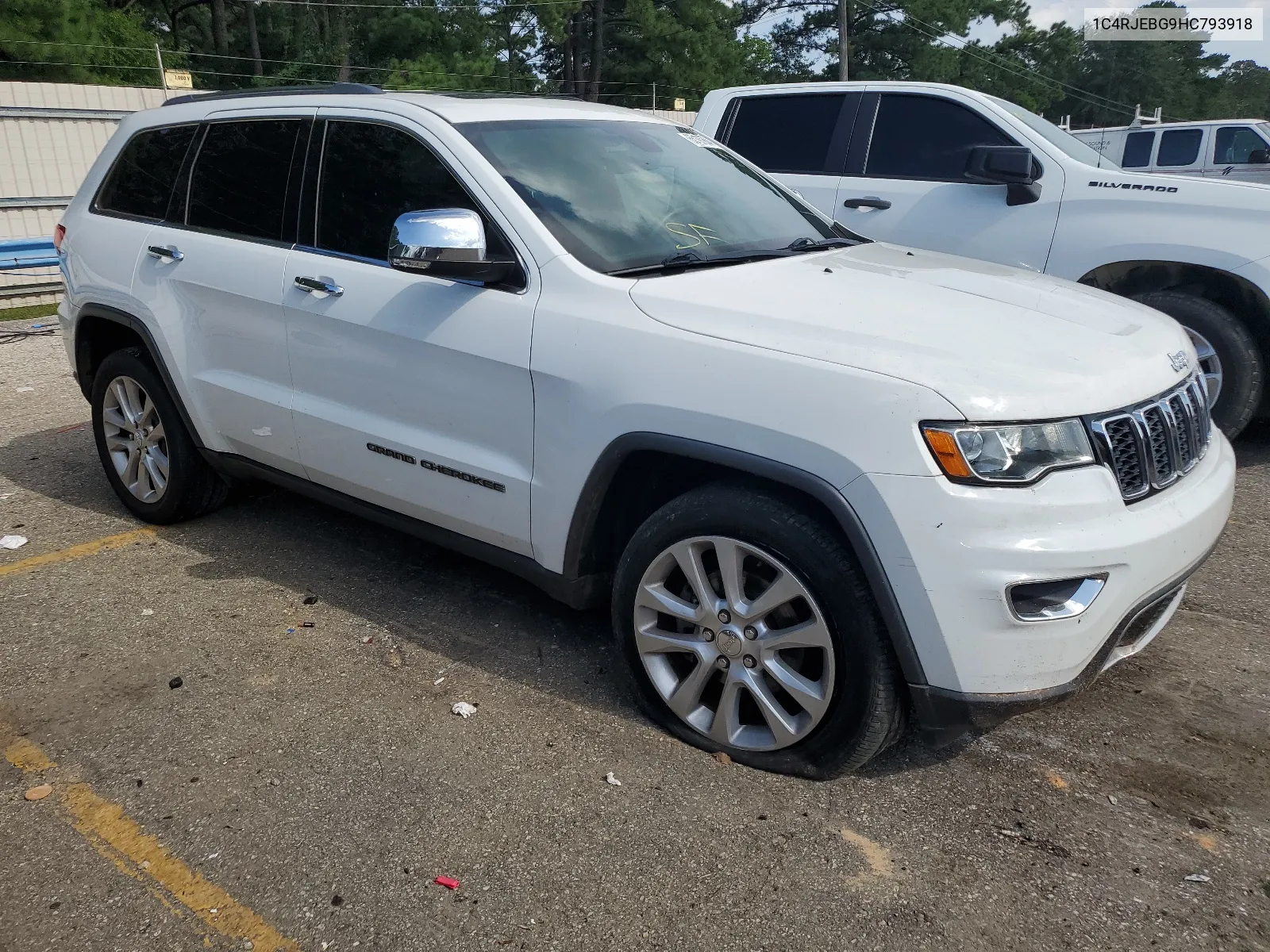 1C4RJEBG9HC793918 2017 Jeep Grand Cherokee Limited