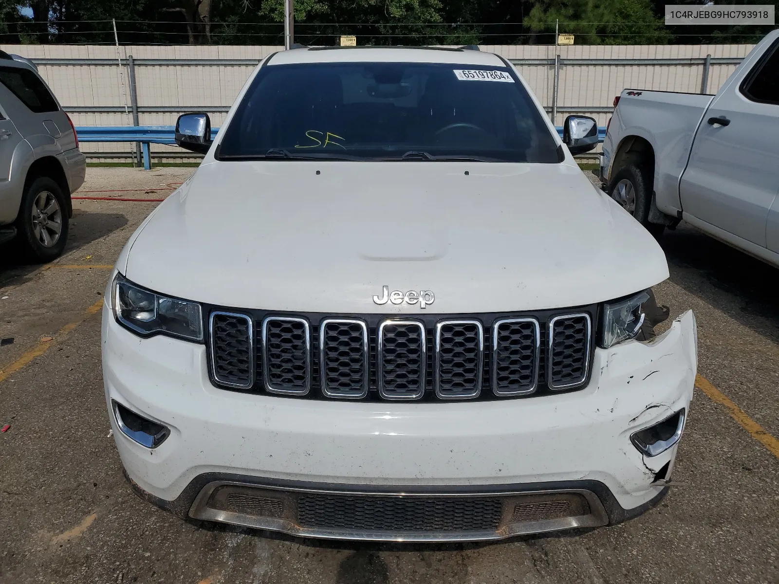 1C4RJEBG9HC793918 2017 Jeep Grand Cherokee Limited