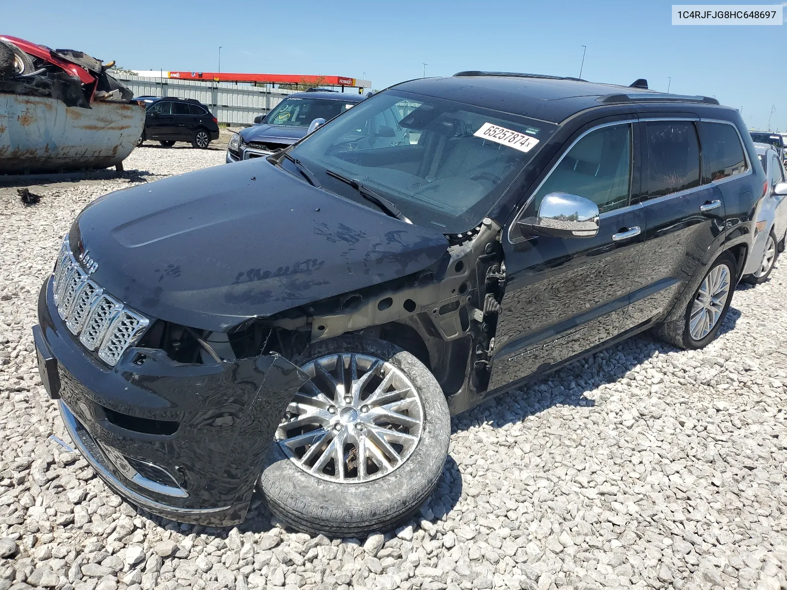 1C4RJFJG8HC648697 2017 Jeep Grand Cherokee Summit