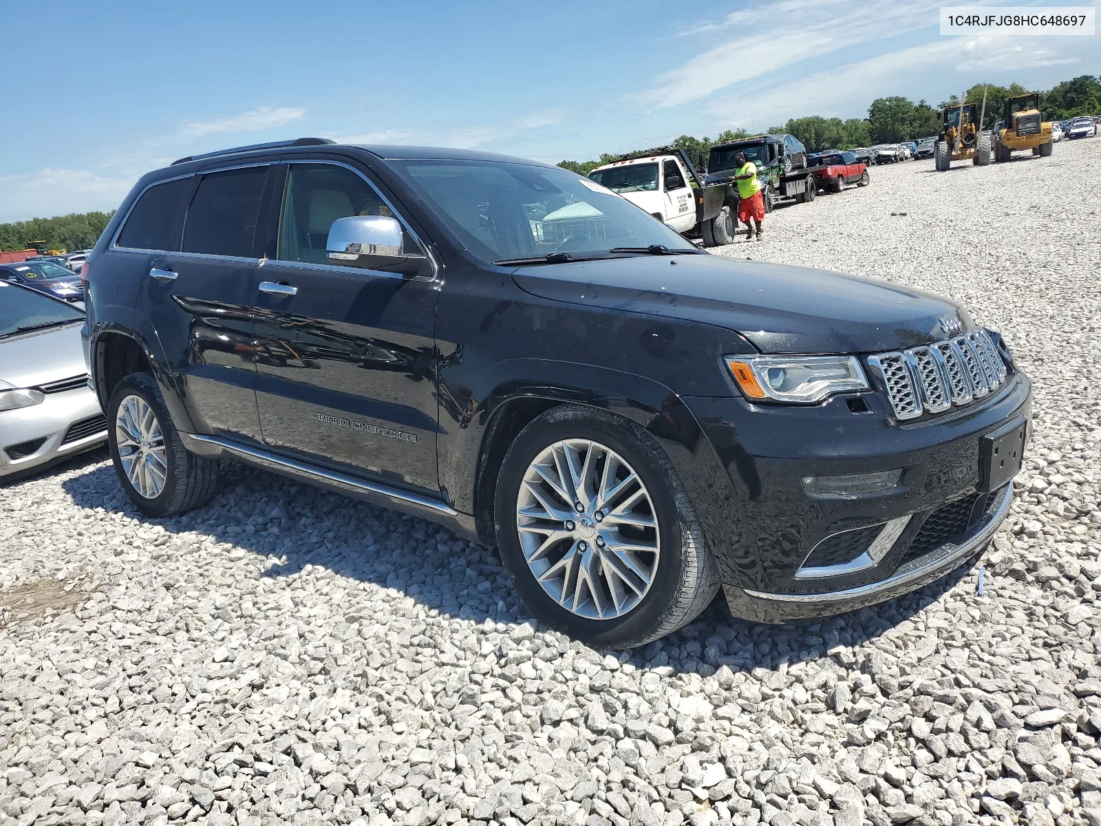 1C4RJFJG8HC648697 2017 Jeep Grand Cherokee Summit