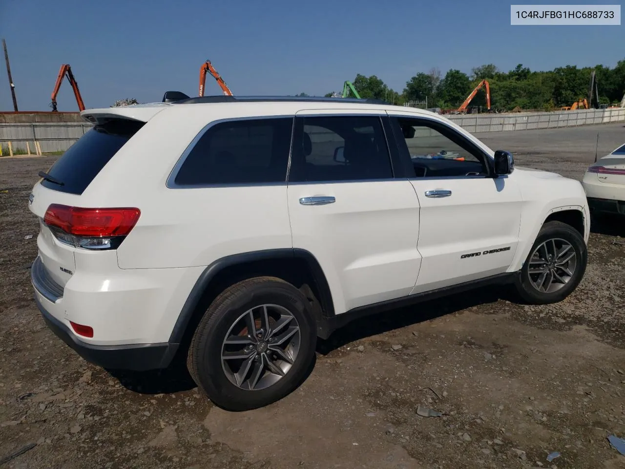 1C4RJFBG1HC688733 2017 Jeep Grand Cherokee Limited