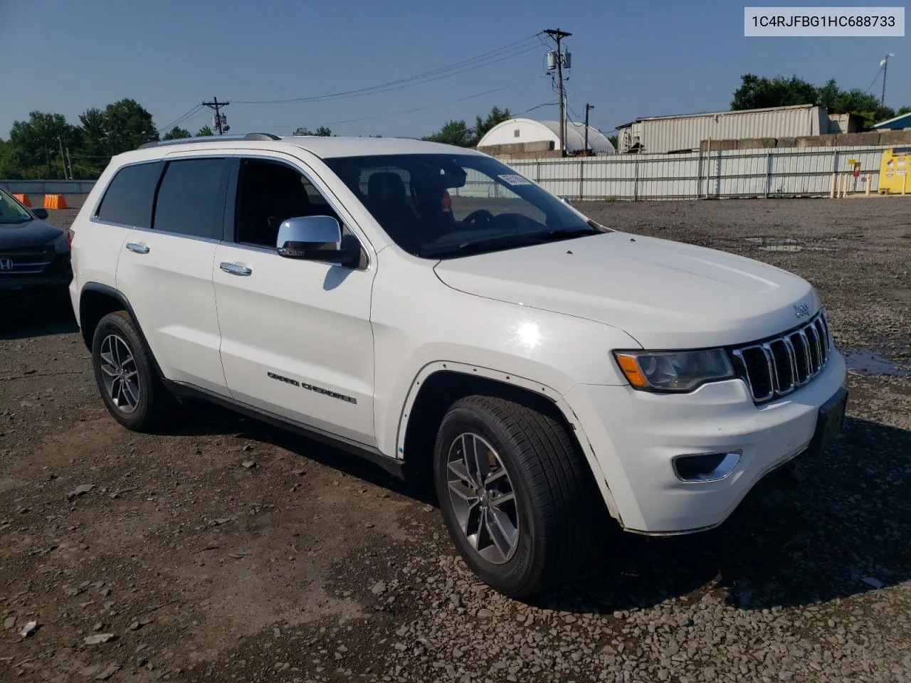 1C4RJFBG1HC688733 2017 Jeep Grand Cherokee Limited