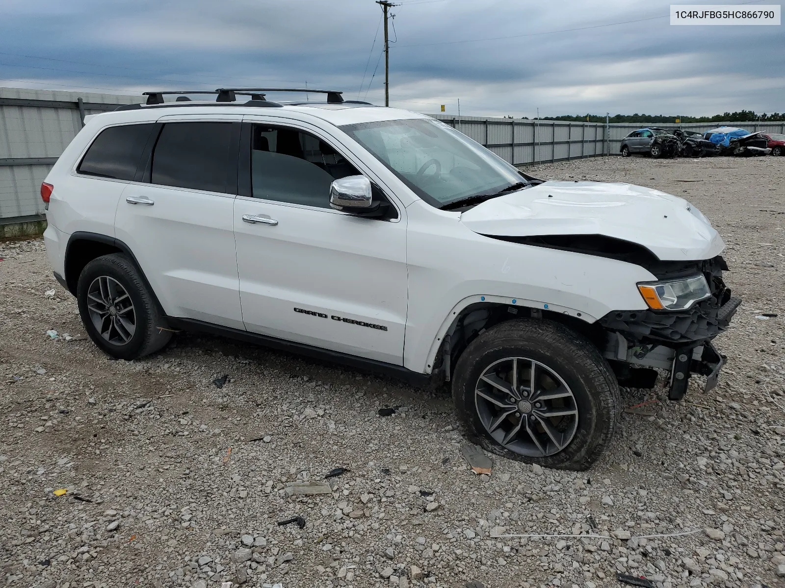 2017 Jeep Grand Cherokee Limited VIN: 1C4RJFBG5HC866790 Lot: 65515274