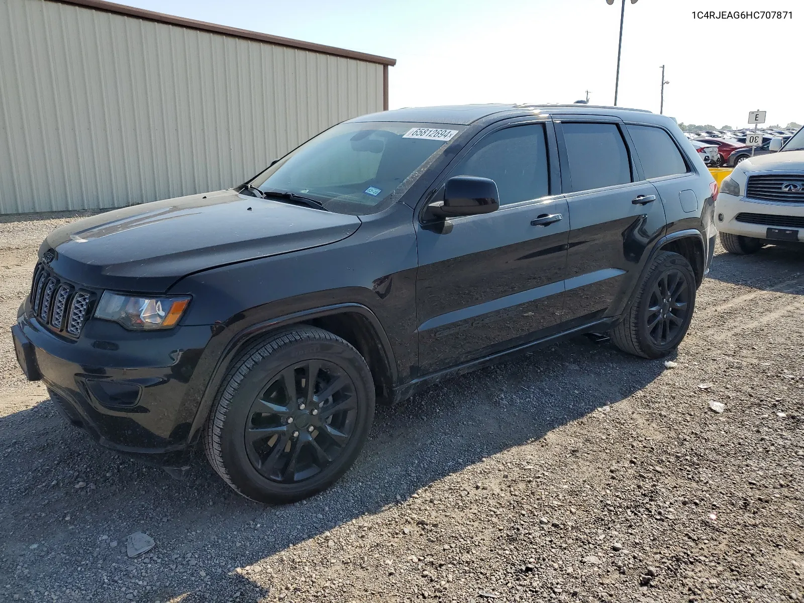 1C4RJEAG6HC707871 2017 Jeep Grand Cherokee Laredo