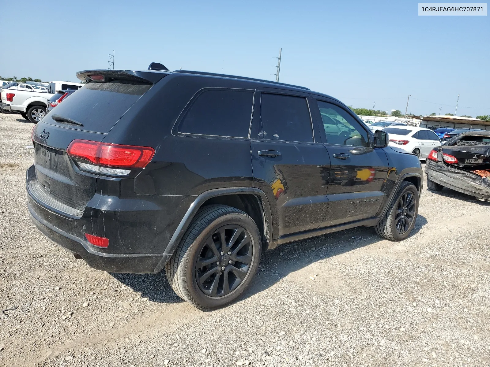 2017 Jeep Grand Cherokee Laredo VIN: 1C4RJEAG6HC707871 Lot: 65812694