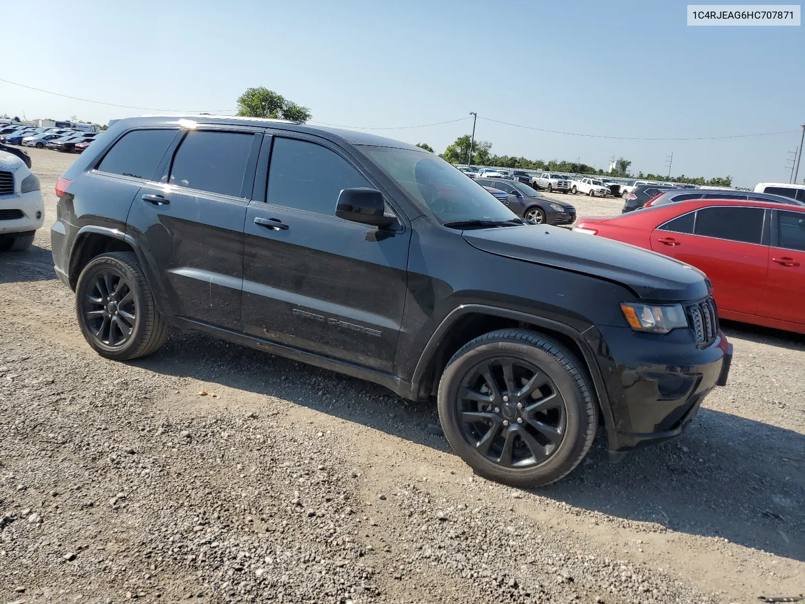 1C4RJEAG6HC707871 2017 Jeep Grand Cherokee Laredo