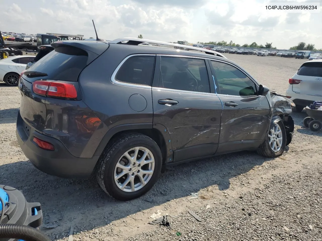 2017 Jeep Cherokee Latitude VIN: 1C4PJLCB6HW596234 Lot: 66164404