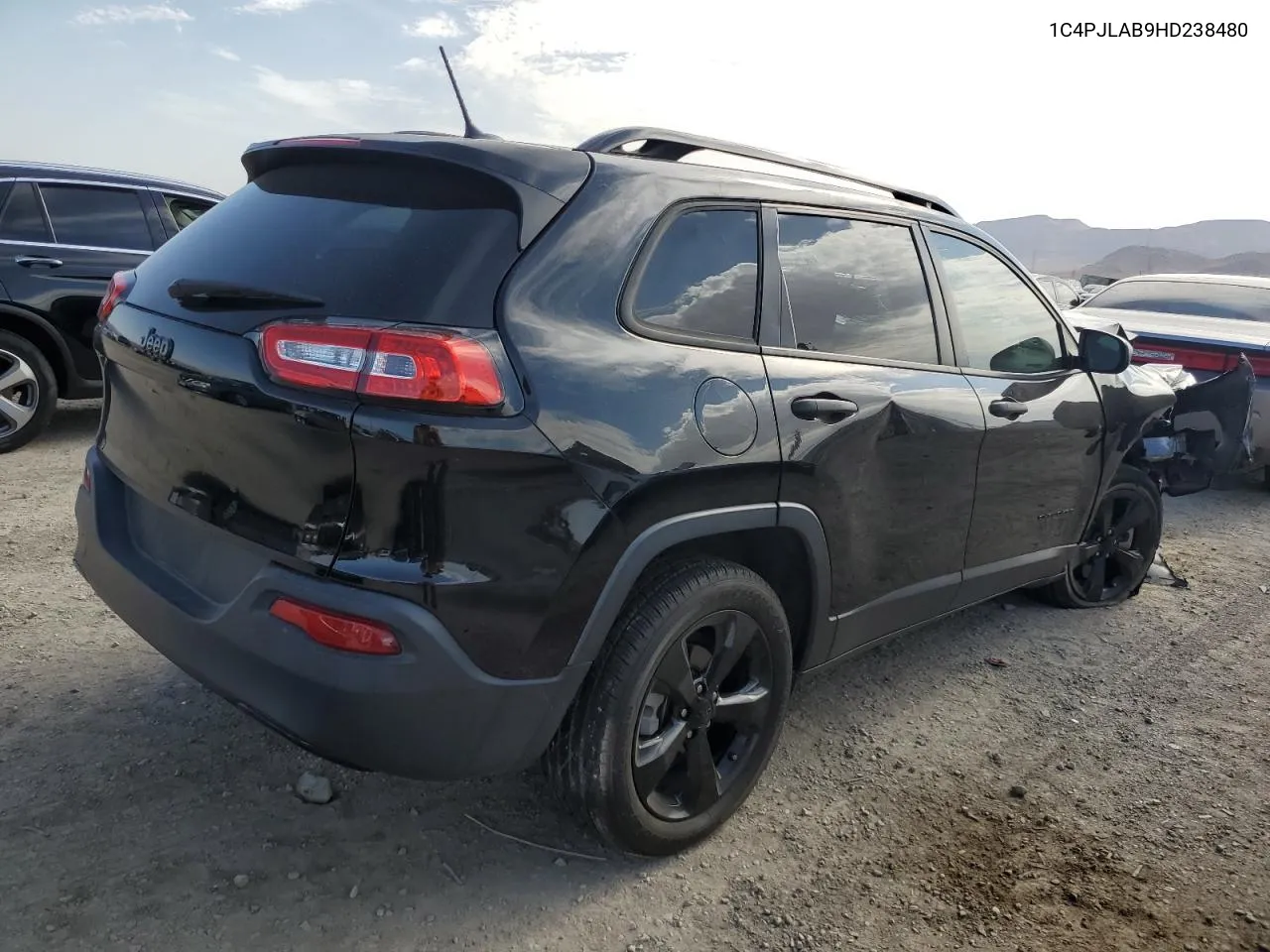 2017 Jeep Cherokee Sport VIN: 1C4PJLAB9HD238480 Lot: 66237594