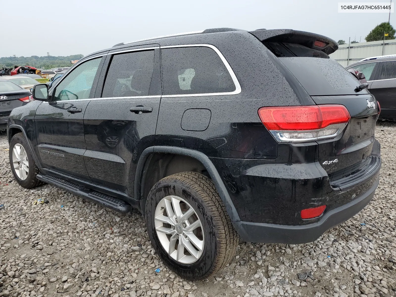 1C4RJFAG7HC651445 2017 Jeep Grand Cherokee Laredo