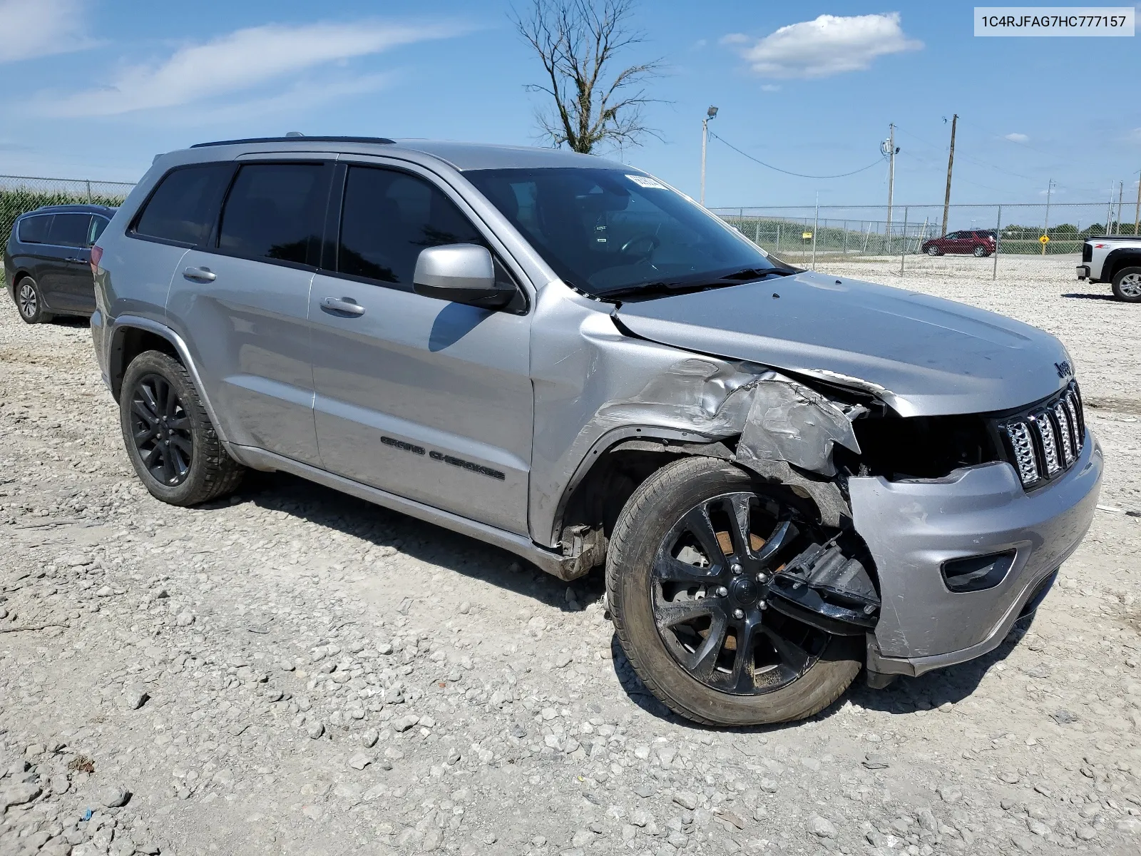 2017 Jeep Grand Cherokee Laredo VIN: 1C4RJFAG7HC777157 Lot: 66390244