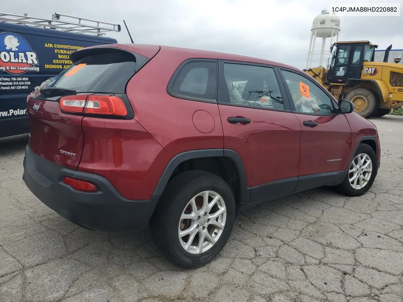 2017 Jeep Cherokee Sport VIN: 1C4PJMAB8HD220882 Lot: 66530974