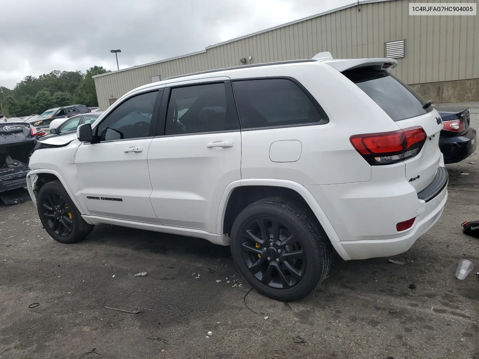 1C4RJFAG7HC904005 2017 Jeep Grand Cherokee Laredo