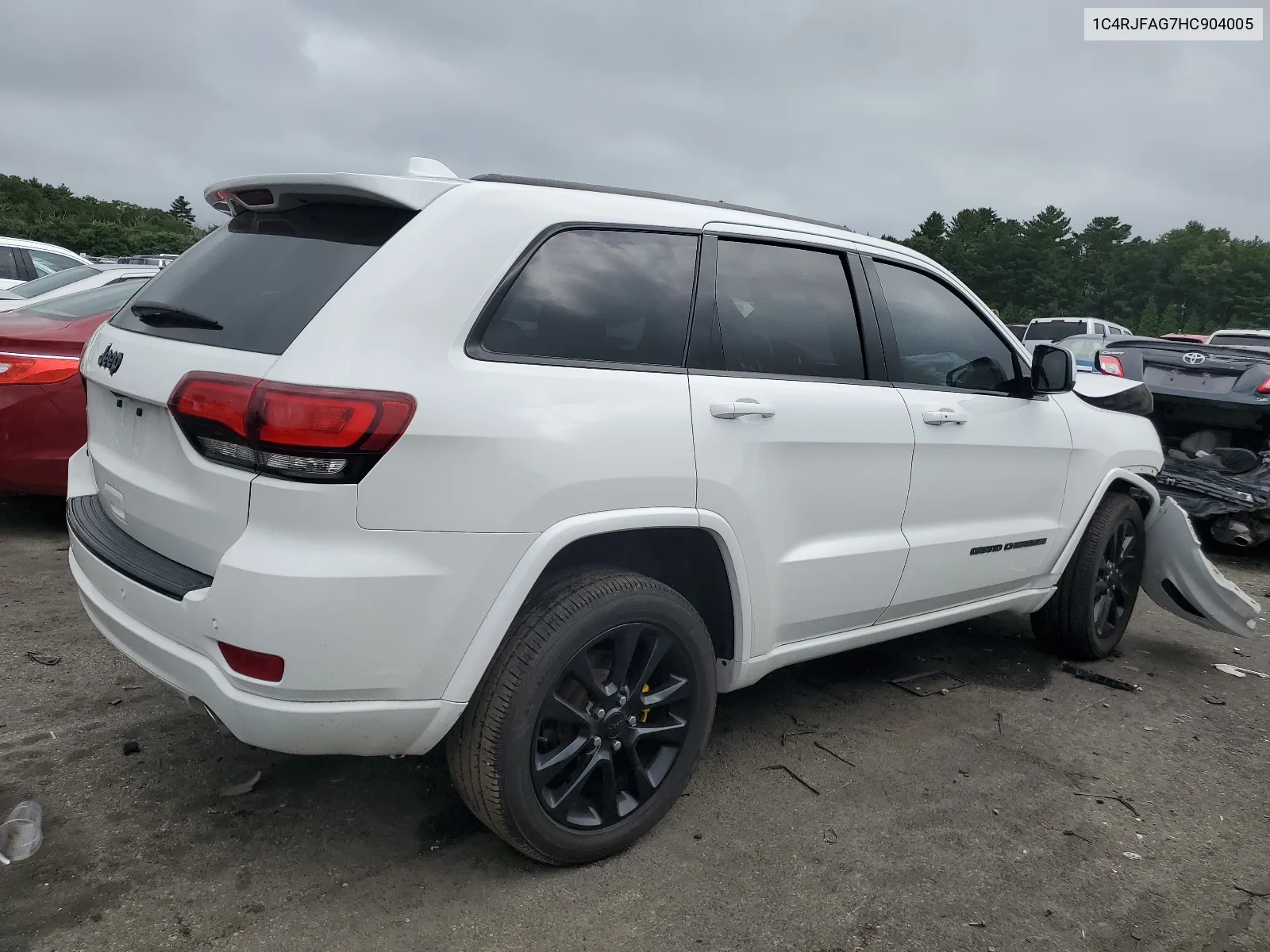 1C4RJFAG7HC904005 2017 Jeep Grand Cherokee Laredo