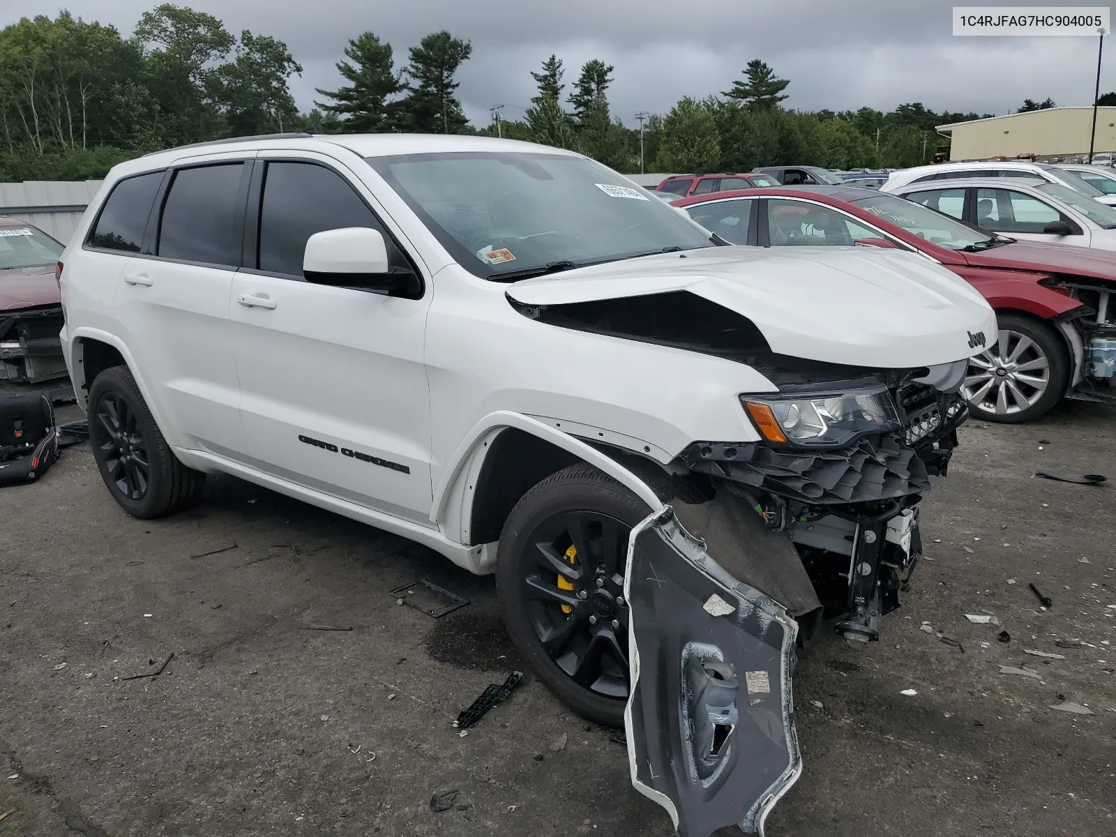 2017 Jeep Grand Cherokee Laredo VIN: 1C4RJFAG7HC904005 Lot: 66571484