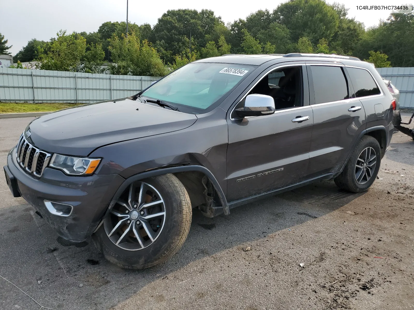 2017 Jeep Grand Cherokee Limited VIN: 1C4RJFBG7HC734436 Lot: 66578394